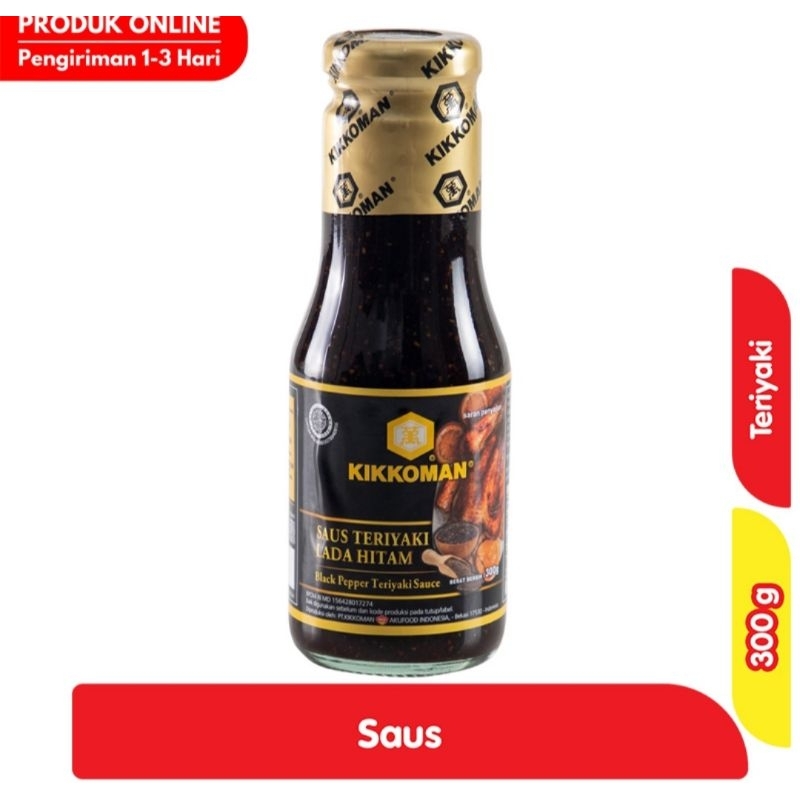 

KIKKOMAN Saus Lada Hitam 300 g