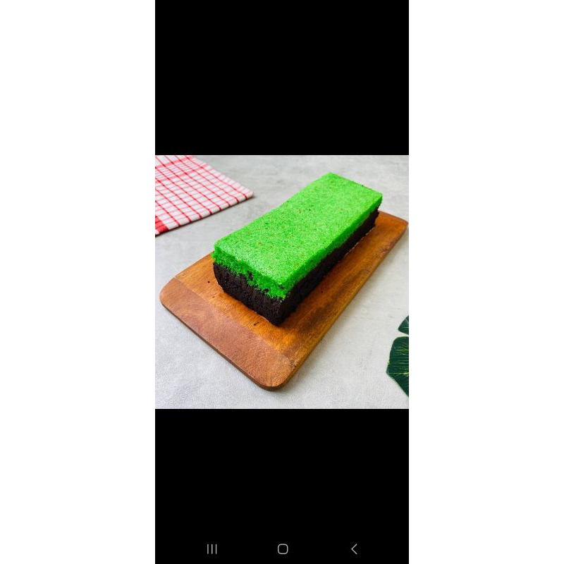 

Brownies Pandan