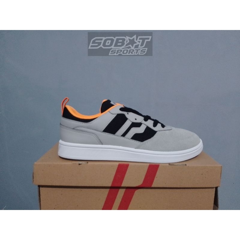 Sepatu Sneaker Casual PIERO JORGE GREY/BLACK/WHITE P21034 original bnib resmi