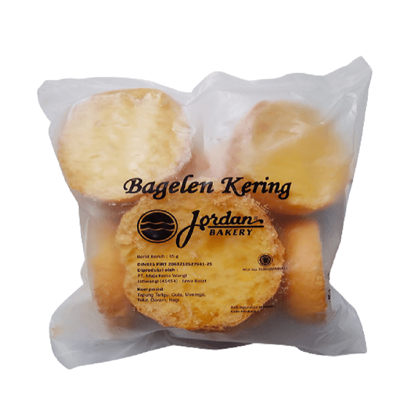 

Bagelen Kering Jordan Satuan Isi 10 Keping 45gr