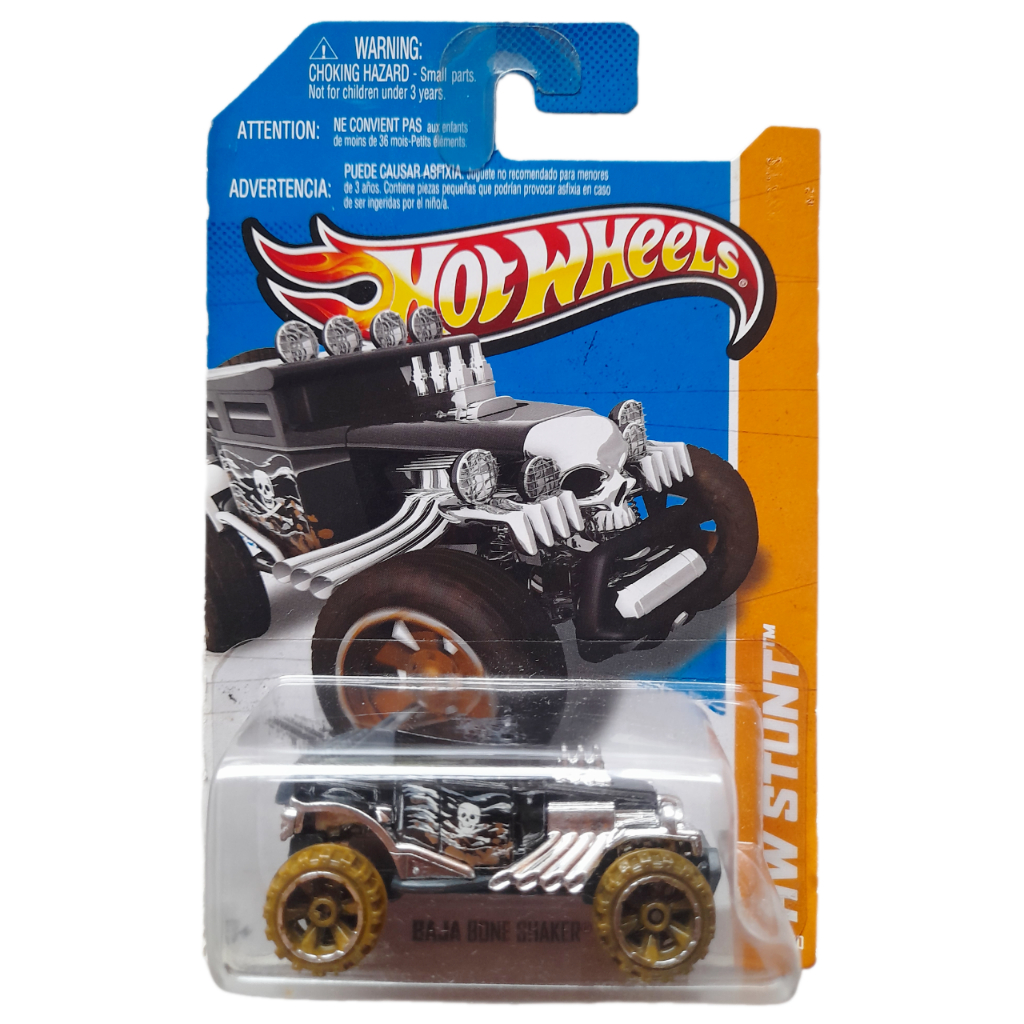 Hot Wheels Baja Bone Shaker Black US Card