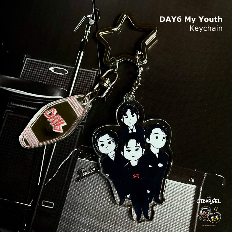 DAY6 My Youth Fanart Keychain