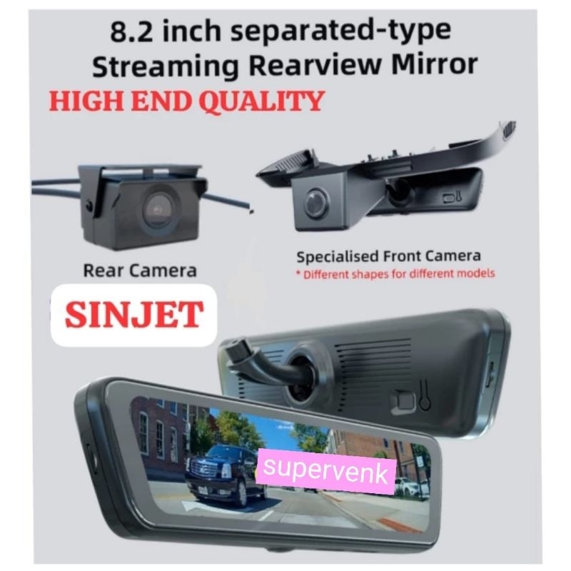 dashcam spion dalam tengah camera dashcam DVR dll