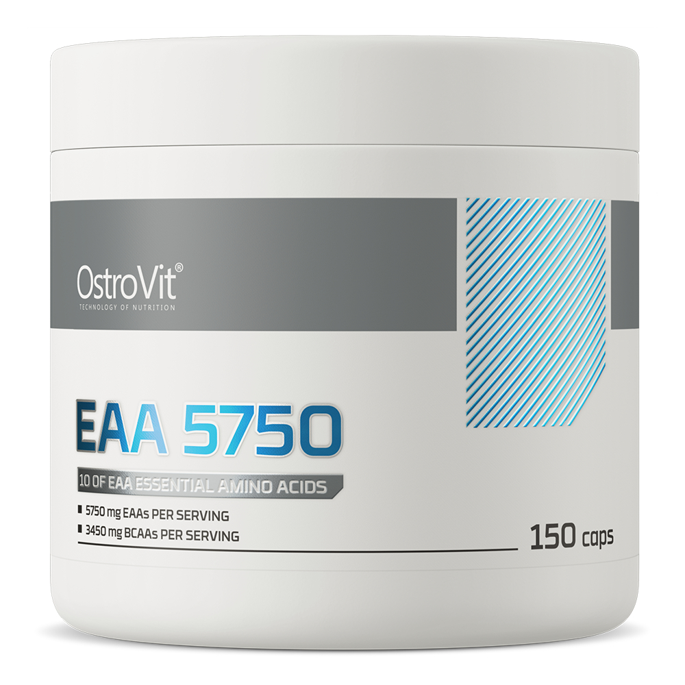 OstroVit EAA Essential Amino Acid 5750mg 150 Kapsul BCAA lysine threonine phenylalanine Asam Amino l