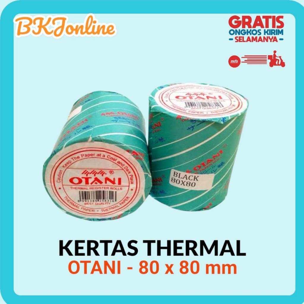 

Kertas Struk Thermal / Kasir Roll 80x80 mm OTANI Black