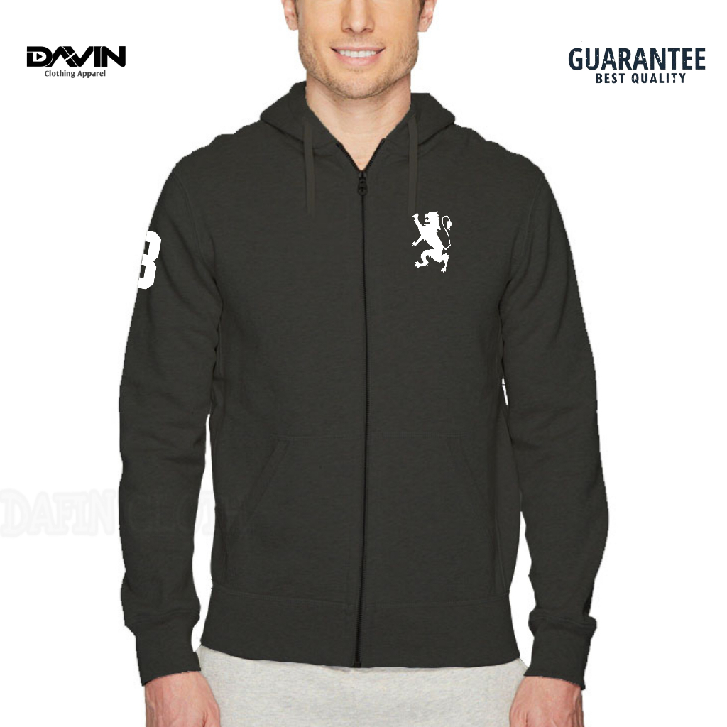 Jaket Hoodie Zipper Pria Giordano