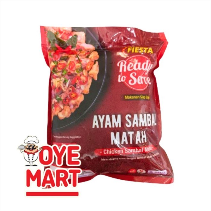 

FIESTA READY TO SERVE AYAM SAMBAL MATAH 300GR/AYAM IRIS SAMBAL MATAH
