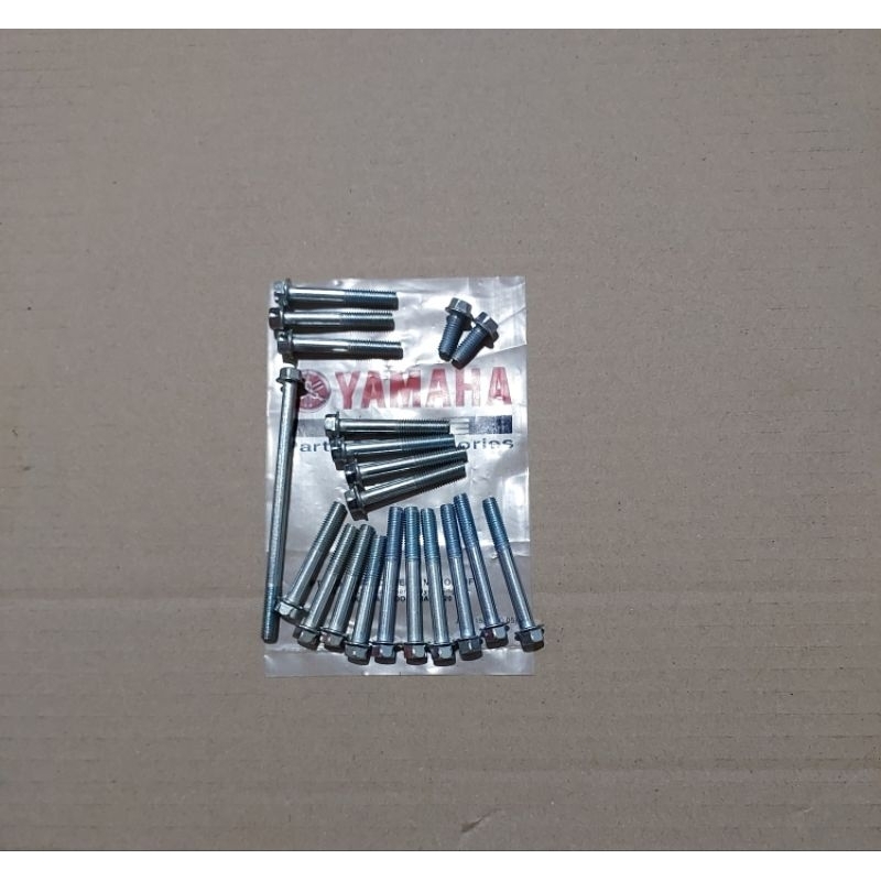 BAUT BAUD BLOK BLOCK BAK MESIN KANAN KIRI KOPLING MAGNET SET YAMAHA VIXION OLD NEW KS NVL NVA R15 JU