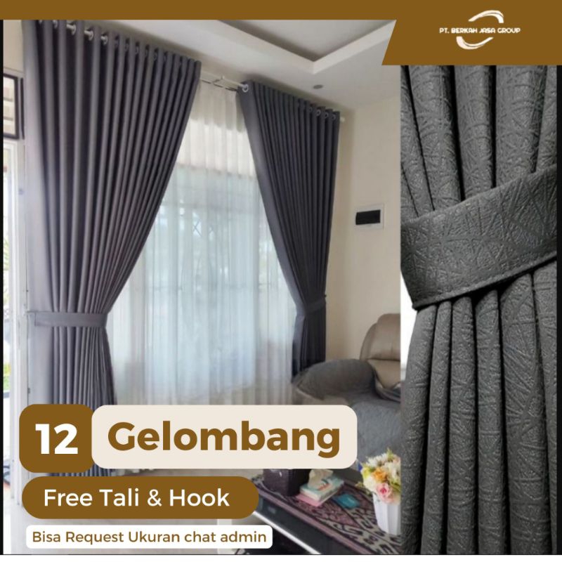 Gorden 12 Gelombang Tinggi 250cm