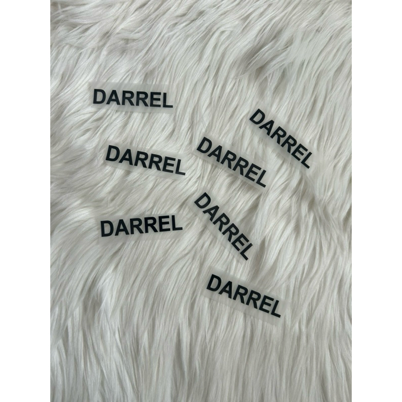 stiker label baju