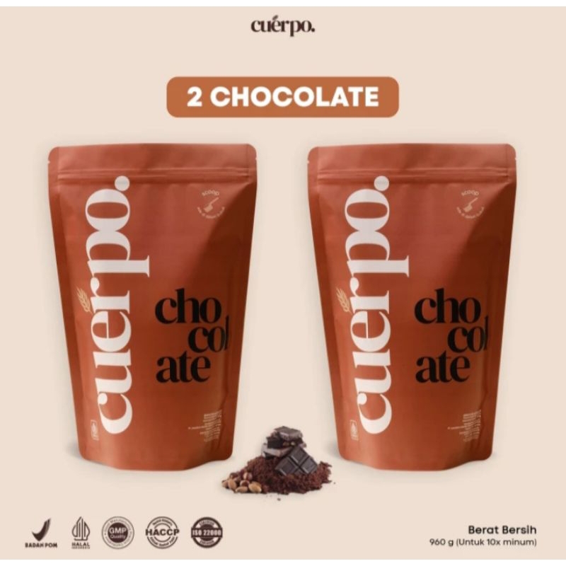 

2 Pouch Cuerpo Susu Tinggi Kalori & Protein Asli Original Penambah Berat Badan 960gr
