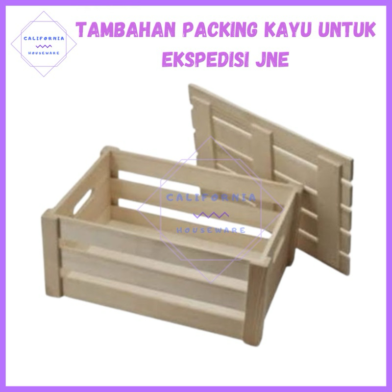 TAMBAHAN PACKING KAYU UNTUK EKSPEDISI JNE / PACKING KAYU JNE