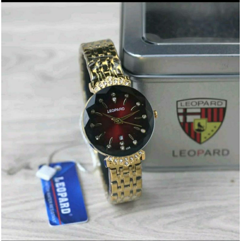 jam tangan leopard ori