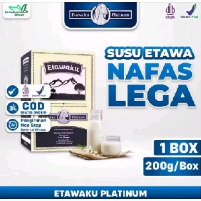 

Susu Etawaku platinum susu bubuk atasi nyeri sendi mencegah tulang keropos sudah BPOM membantu mengatasi masalah asma membantu menjaga kadar kolesterol asam urat darah tinggi aman untuk penderita diabetes memperbaiki kondisi pencernaan