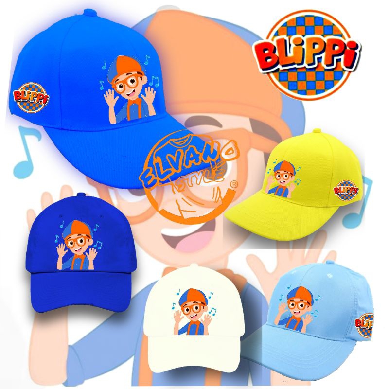 TOPI ANAK BLIPPI UNTUK ANAK LAKI LAKI DAN PEREMPUAN