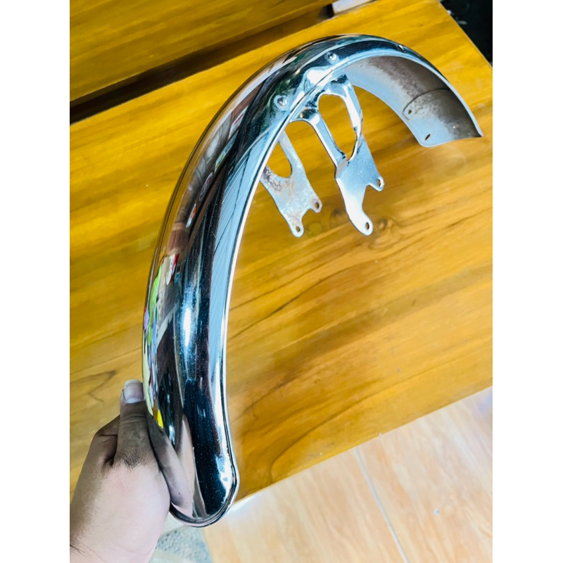 SLEBOR SPAKBOR DEPAN GL 100 GL 125 tahun tua 1979 NOS SPAKBOR SELEBOR DEPAN GL100 GL125 NOS baru det