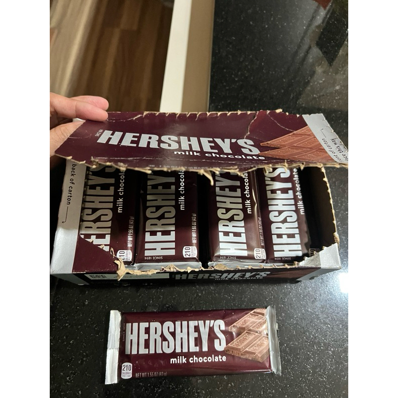 

Hershey’s milk chocolate bar Hersheys Chocolate Bar - cokelat hershey bar impor usa
