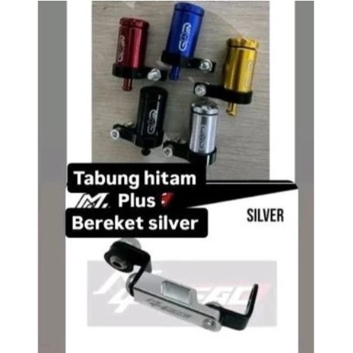 TABUNG MINYAK REM CNC  PLUS BREKET TABUNG MINYAK REM MUFACT UNIVERSAL DEPAN BELAKANG MOTOR