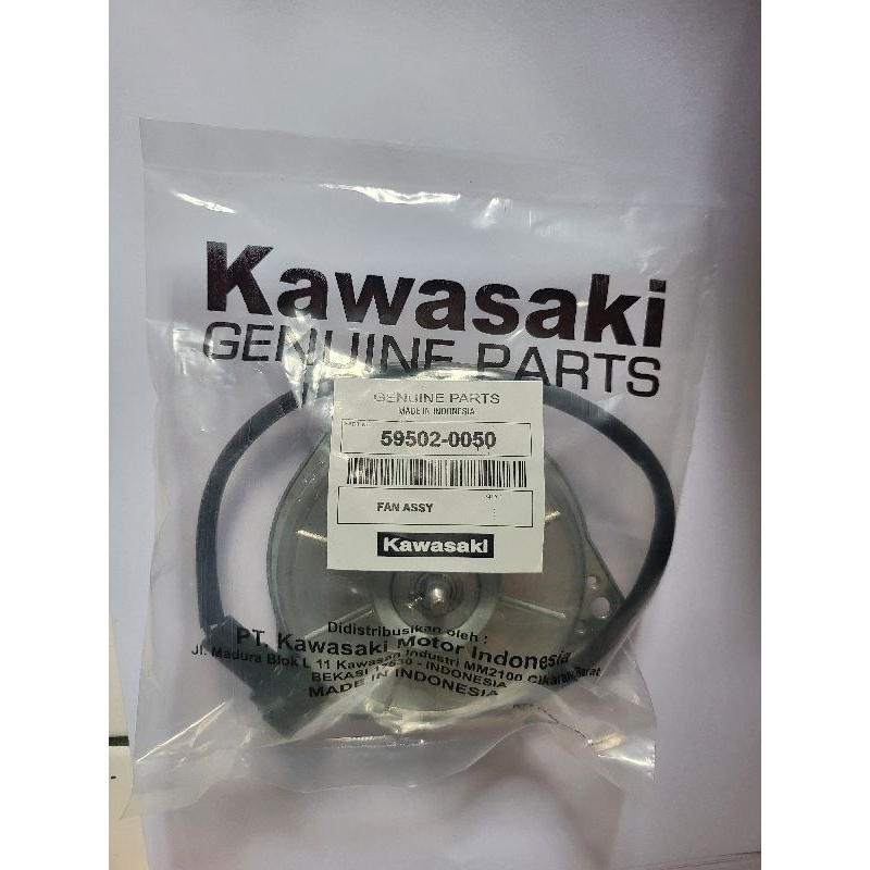 Dinamo Kipas Radiator Kawasaki Ninja 250 Karburator FI Z250 Z800 Katana 1000 ER6 Original KGP DENSO 