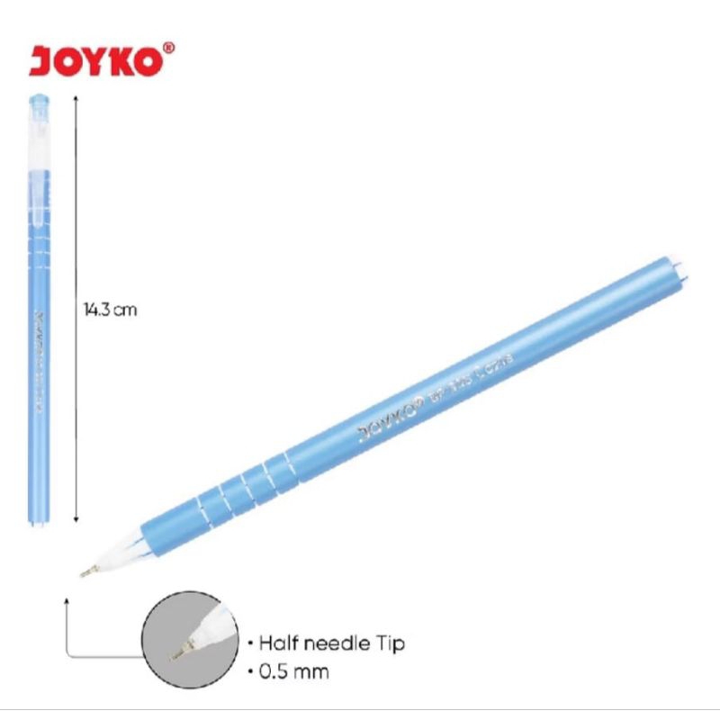 

Pulpen Pena JOYKO BP-335 COZIE 0.5 mm 1 ( SATU ) pcs / Ballpen