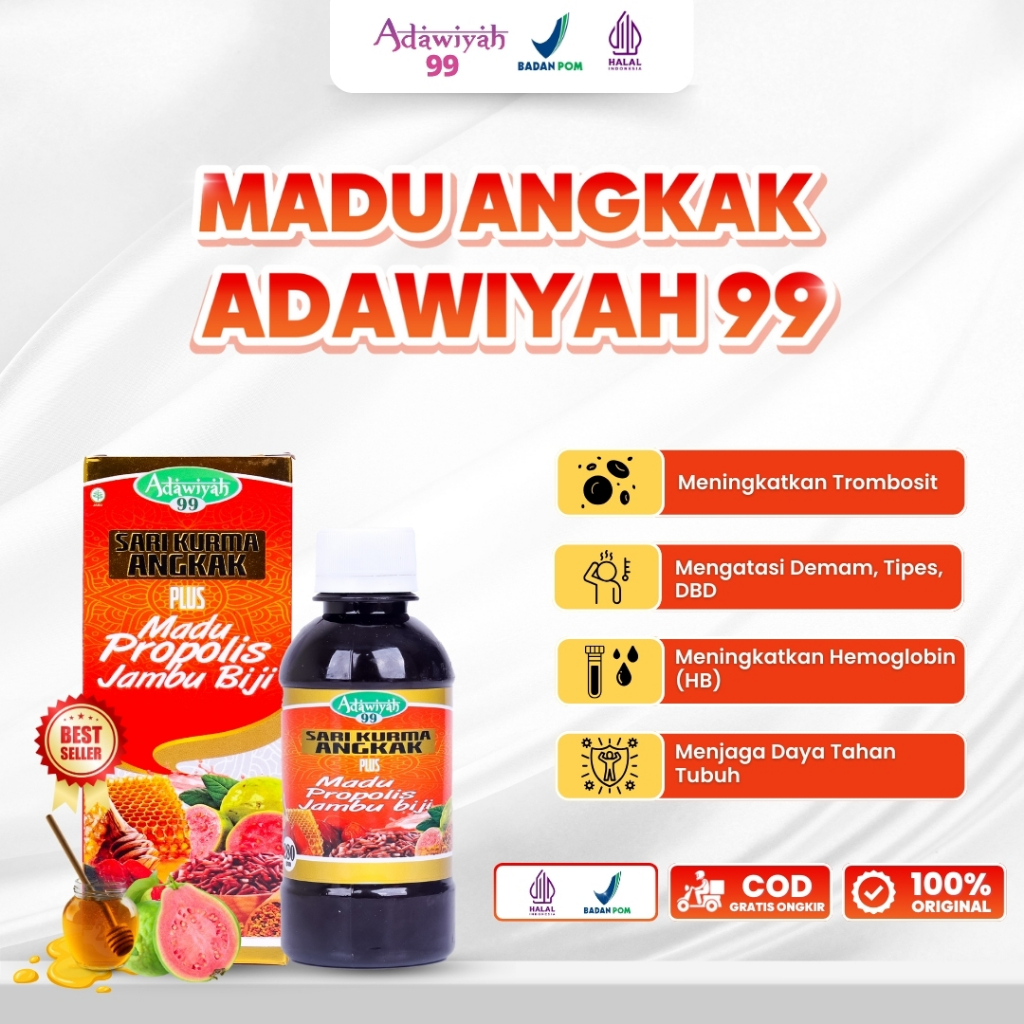 

MADU ANGKAK ADAWIYAH 99 – Madu Angkak Plus Propolis