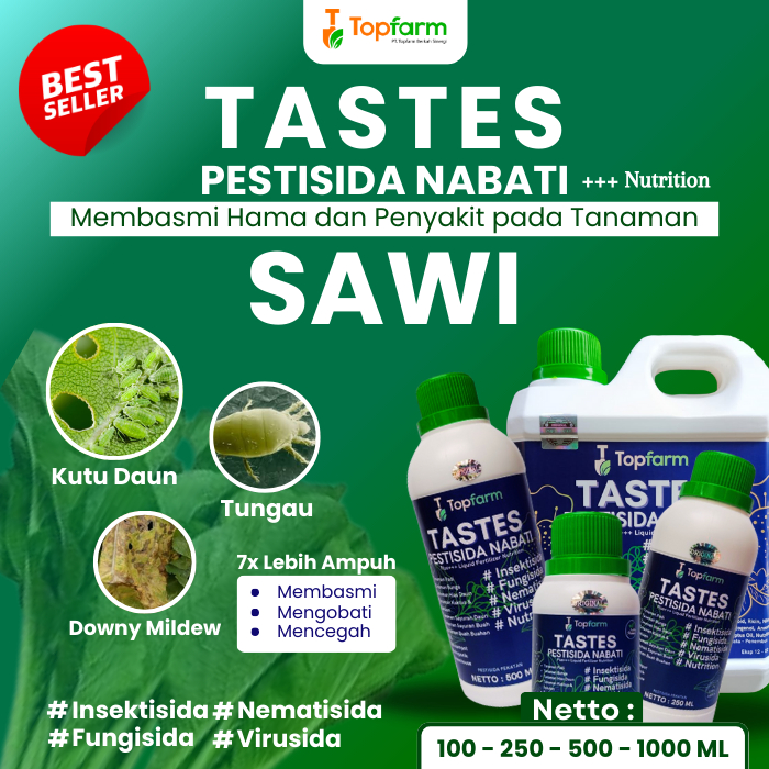 Obat Semprot Hama Daun Sawi / Obat Bercak Daun Sawi Caisim / Obat Daun Sawi Karat Daun / Obat Daun S