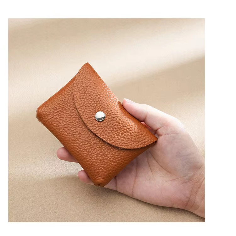 Dompet Koin Kulit Sapi Untuk Wanita - Dompet Koin Tempat Kunci Kulit Asli