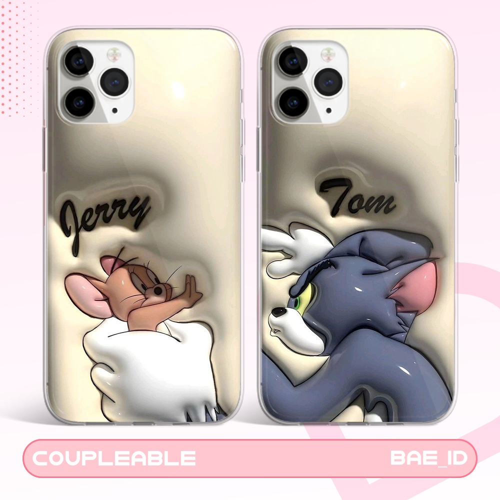 Bae Premium Case Couple Tom and Jerry 001 (Semua Type HP)