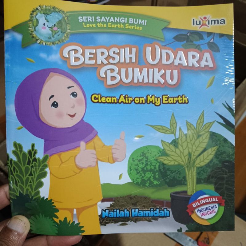Buku Seri Sayangi Bumi - Bersih Udara Bumiku