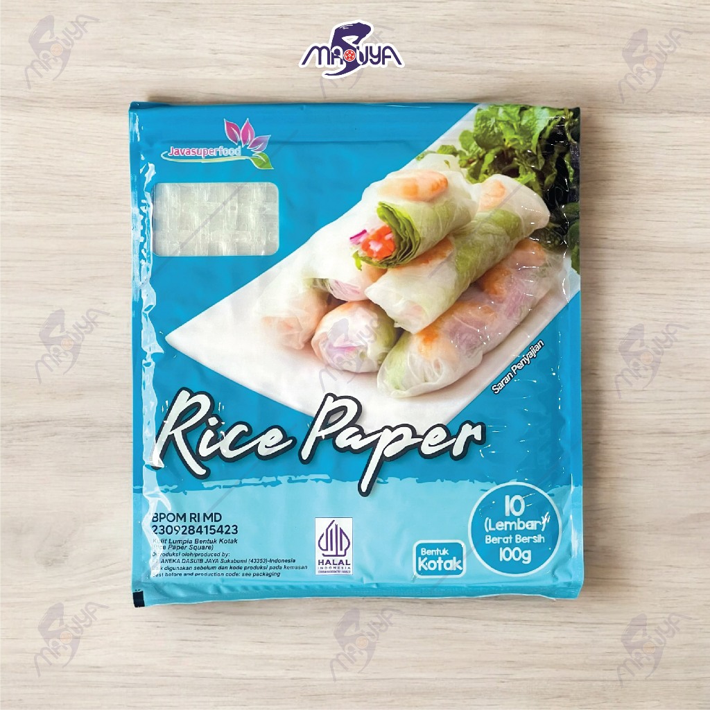 

Rice Paper 100G KOTAK / Banh Trang High Quality Rice Paper / Kulit Lumpia Vietnam Rice Paper / rice roll spring roll