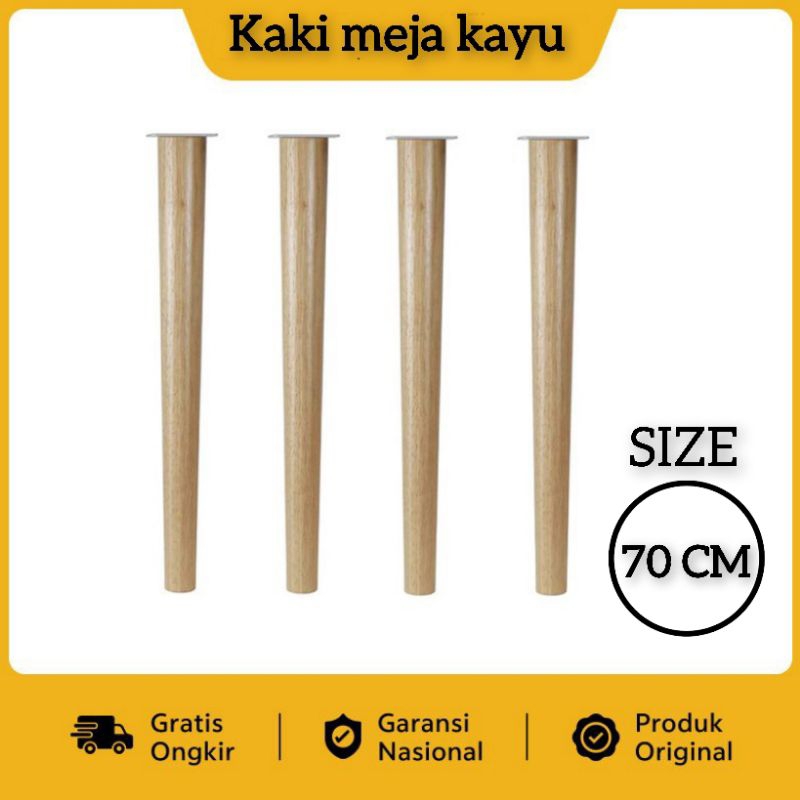 RM499 kaki meja kayu 70 CM wooden table legs minimalist