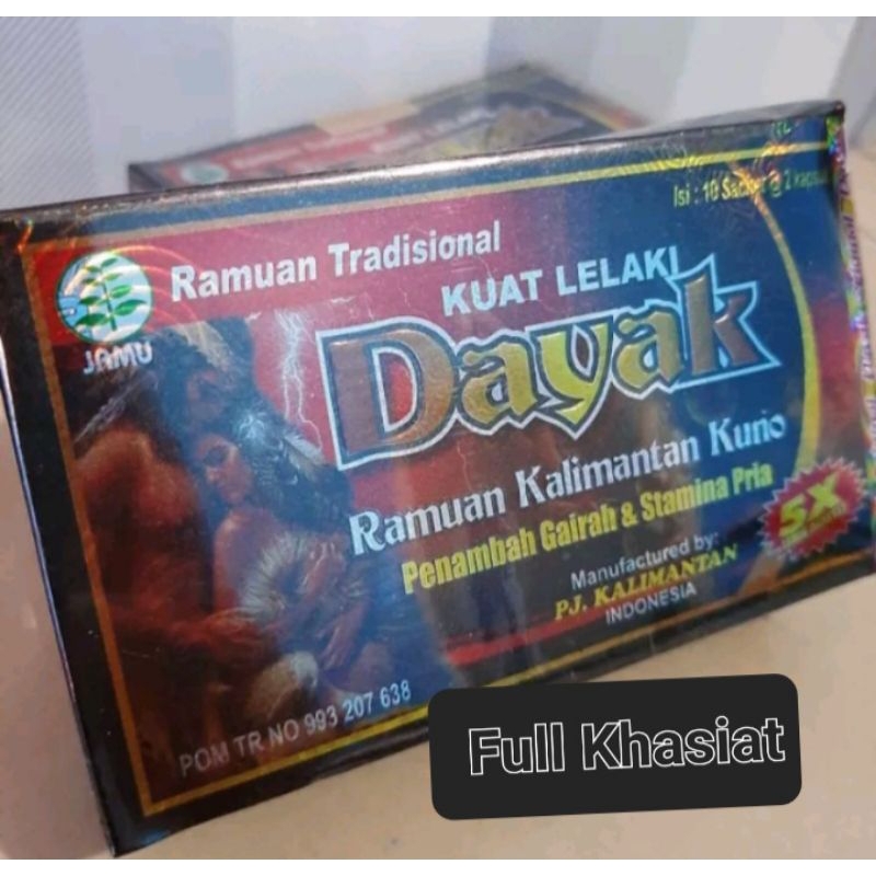 Kapsul Kuat Lelaki Dayak Asli Khasiat 100%