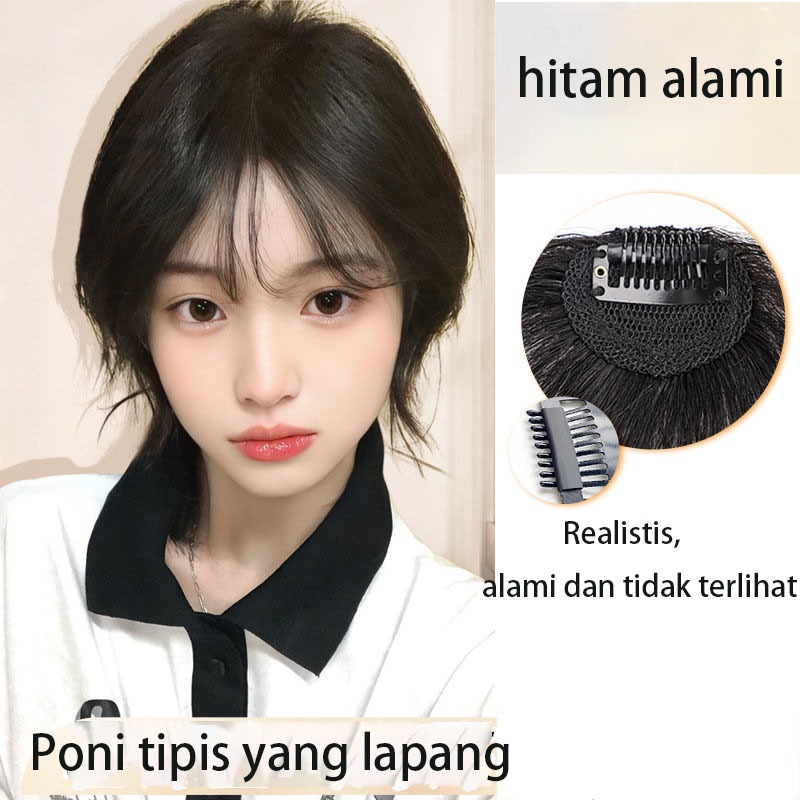 RB3 Rambut palsu wanita poni palsu korea,jepit rambut ,wig,jepit rambut palsu Wig wanita gaya wig