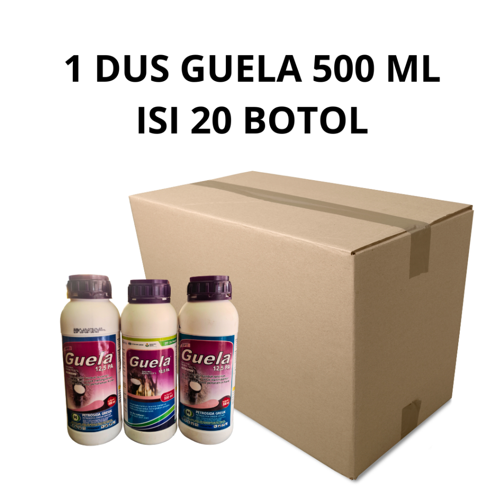 

1 DUS GUELA 500 ML ISI 20 BOTOL UNTUK GROSIR