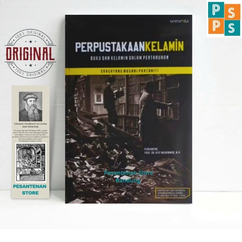 FREE TTD PENULIS Buku Novel Perpustakaan Kelamin Buku 1 Sanghyang Mughni Pancaniti Semesta