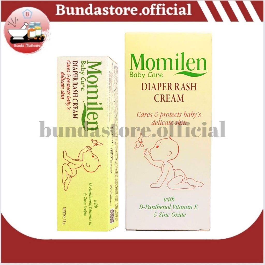 Momilen Diaper Rash Cream - Cream Anti jamur, Cream Ruam Popok Bayi
