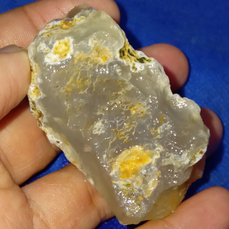 Original Bahan Batu Spirtus Kristal Asli Baturaja Serat Kura