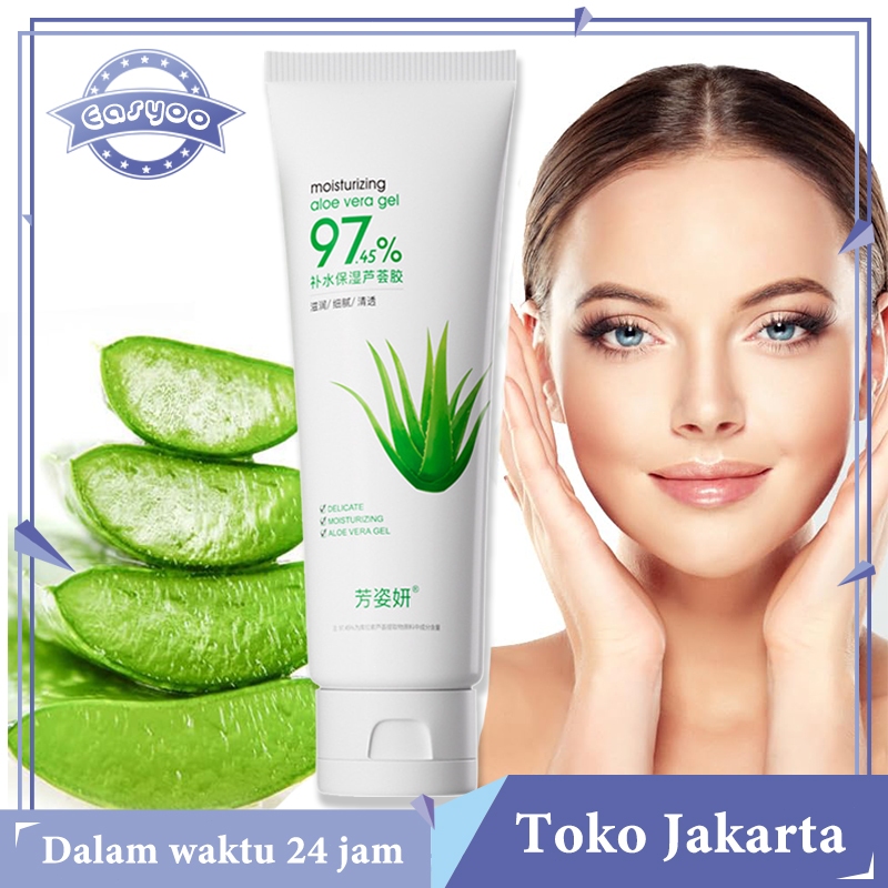 Aloevera Lidah Buaya Aloe Vera Gel Lidah Buaya Gel Untuk Wajah Memudarkan Bekas Jerawat