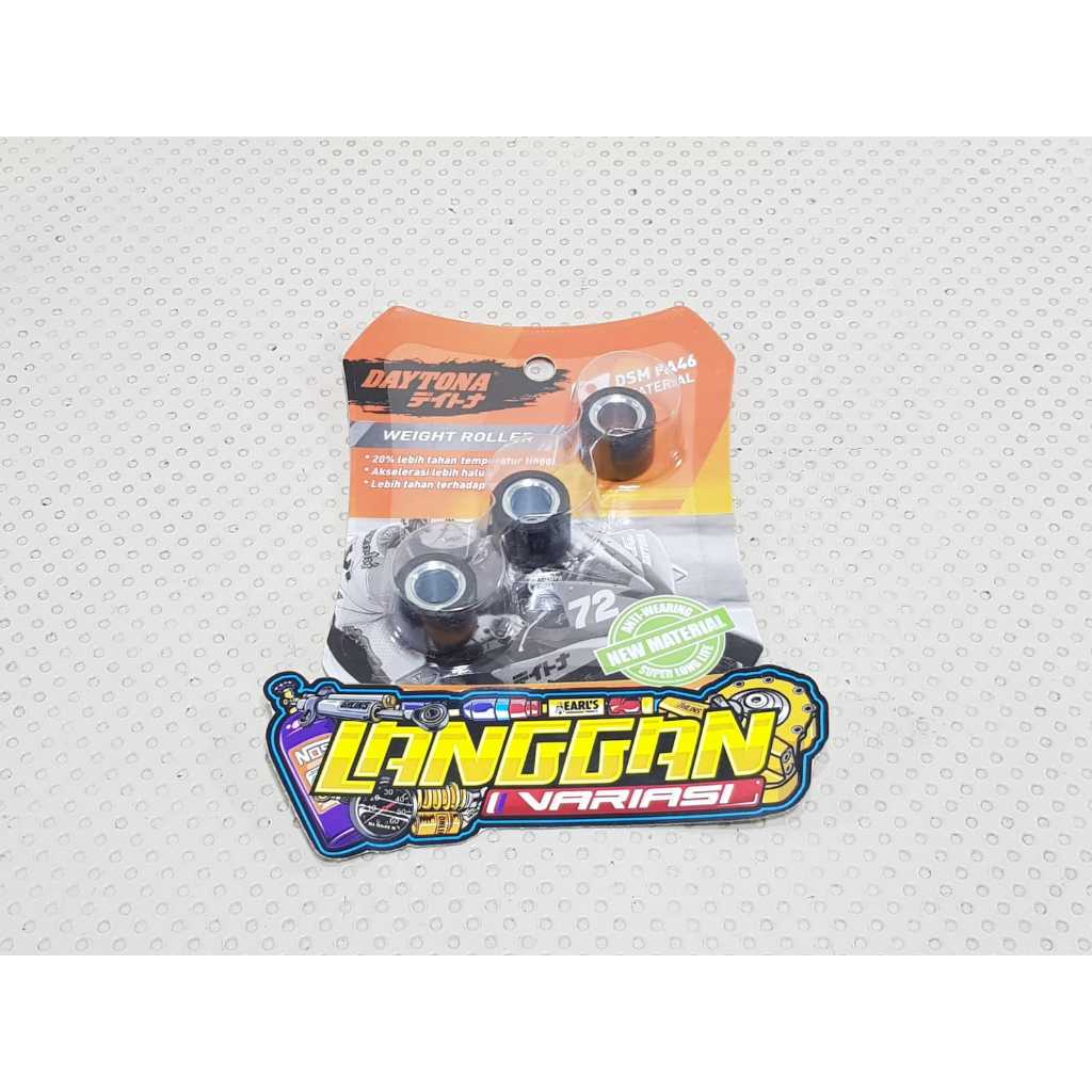 Weight Roller Roler Daytona Mio Sporty Smile Fino Fi Mio J GT X Ride Old 115 7 8 9 10.5 Gram (ISI 3)