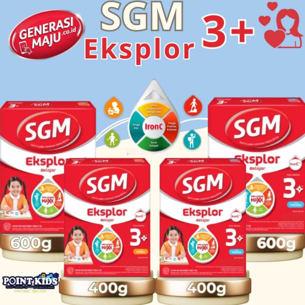 SGM 3+ MADU & VANILA 400GR 600GR
