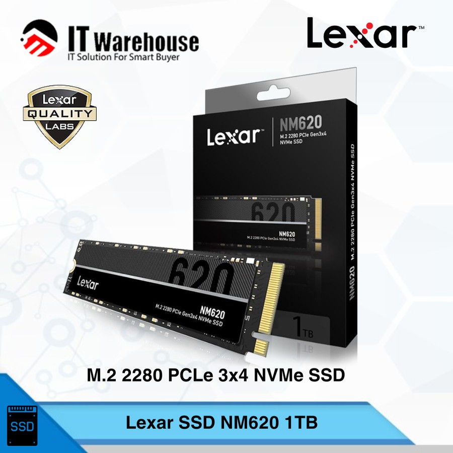 LEXAR SSD NVME NM620 M.2 1TB