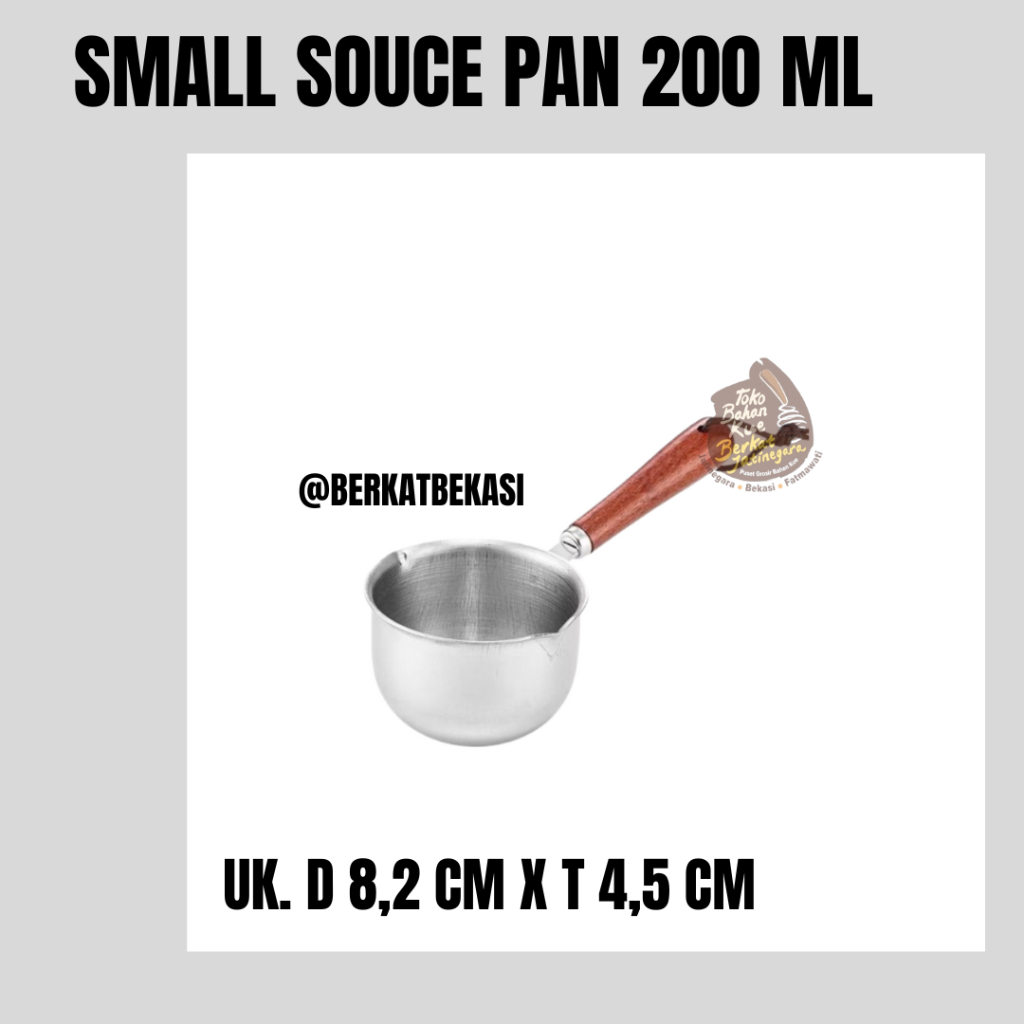 PANCI MINI STIANLESS / SMALL SAUCEPAN PANCI MINI STAINLESS PEMANAS MINYAK KOPI SAUS