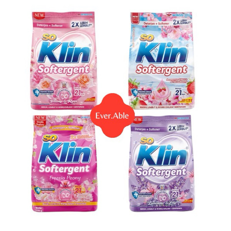 SO KLIN SOFTERGENT 770 GR