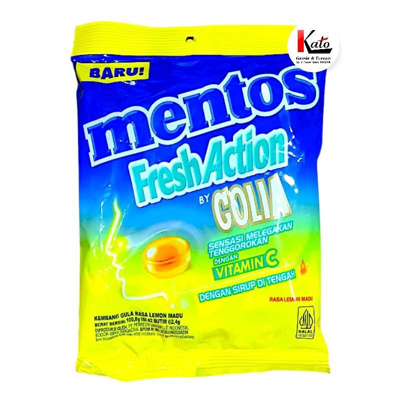 

Mentos fresh action lemon 100.8gr