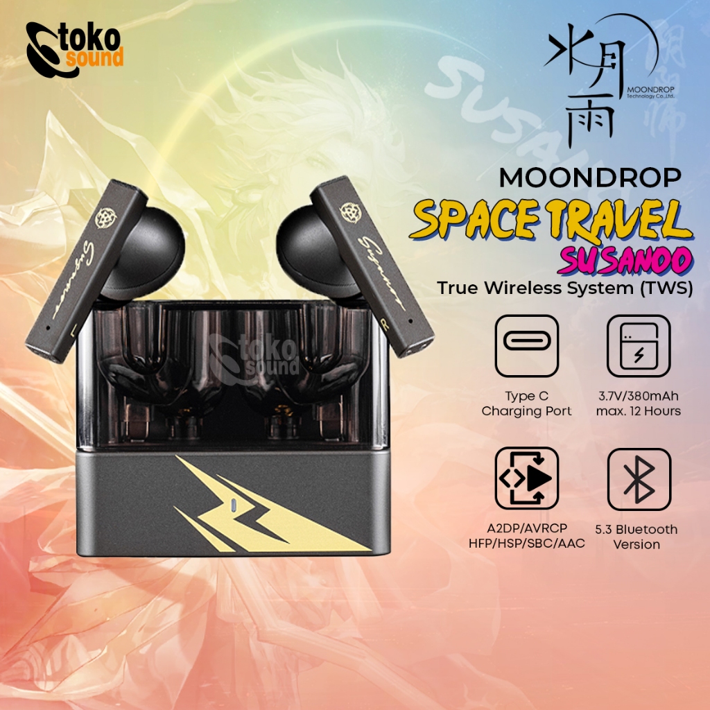 Moondrop SPACE TRAVEL Onmyoji Arena Susanoo Edition ANC TWS Earphones