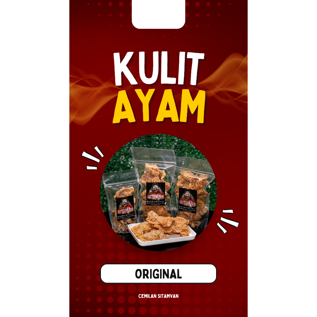 

Kulit Ayam Crispy 100 gram