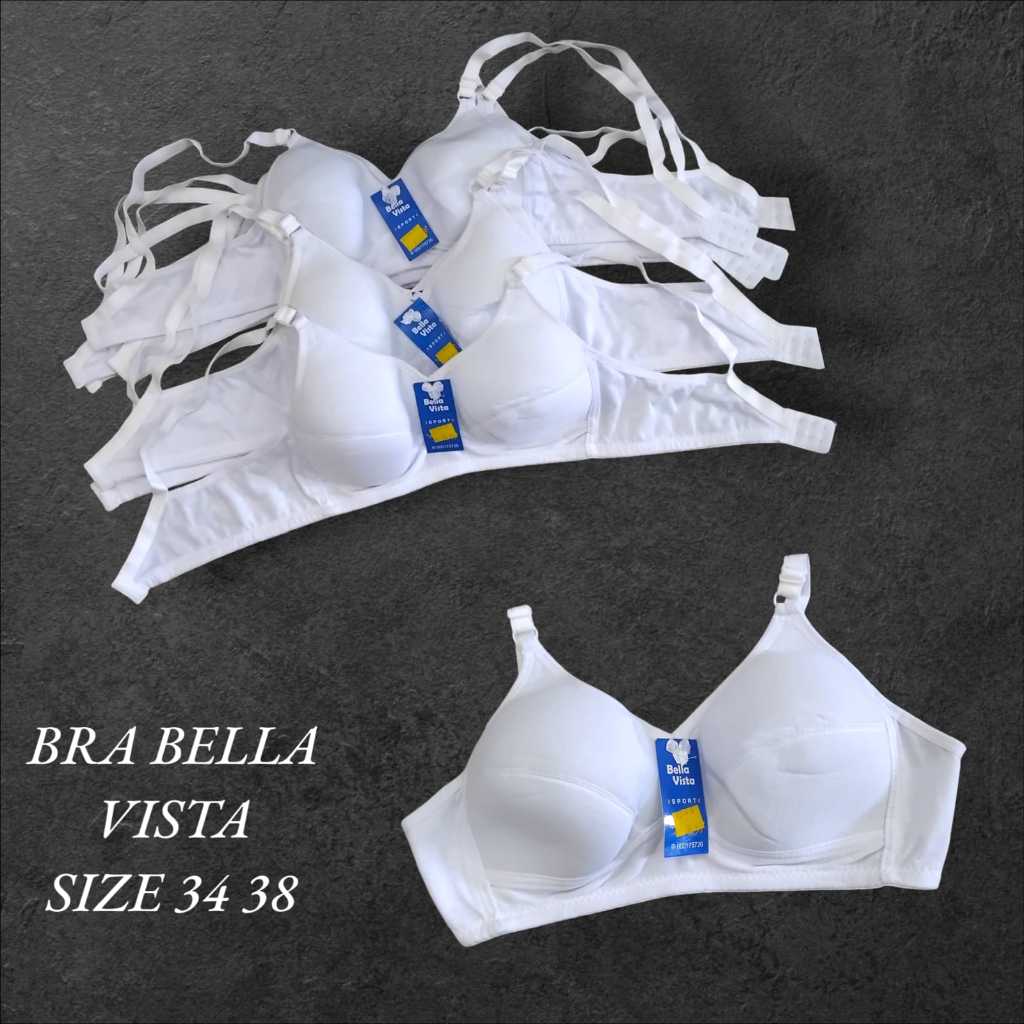 Bra Putih No Kawat No Busa