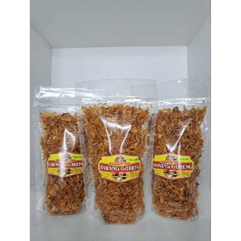 

Bawang Goreng Premium Tanpa Tepung 120gr Bawang Merah Goreng Asli Grade A Tanpa Tepung / Bawang Merah Goreng Mamah isba / Bawang Goreng
