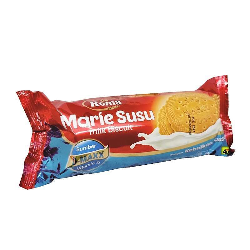 

Roma Marie Susu Milk Biscuit 115 gram | Biskuit Mayora 115g Murah Promo