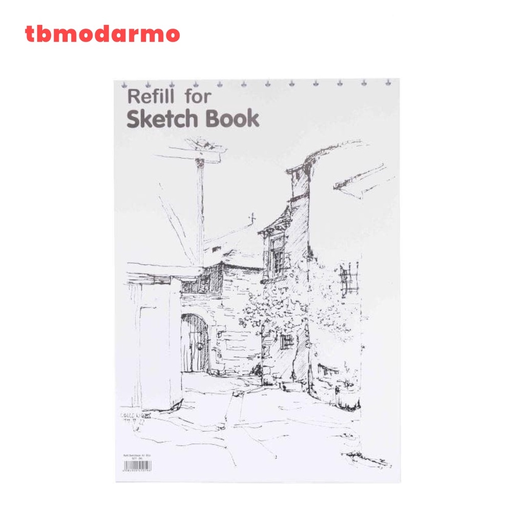 

KODE C66Q TBMO LYRA REFILL SKETCH BOOK A3 3 SHEET BANTEX 921129
